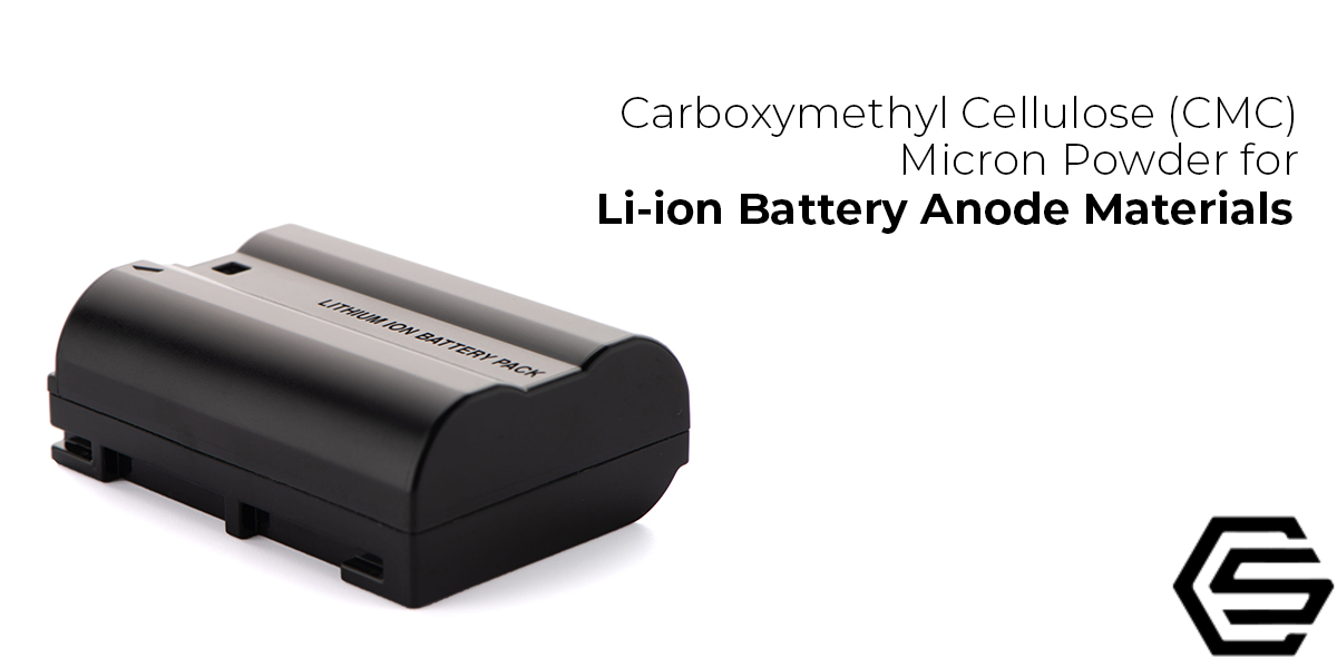 Carboxymethyl Cellulose (CMC) Micron Powder for Li-ion Battery Anode Materials